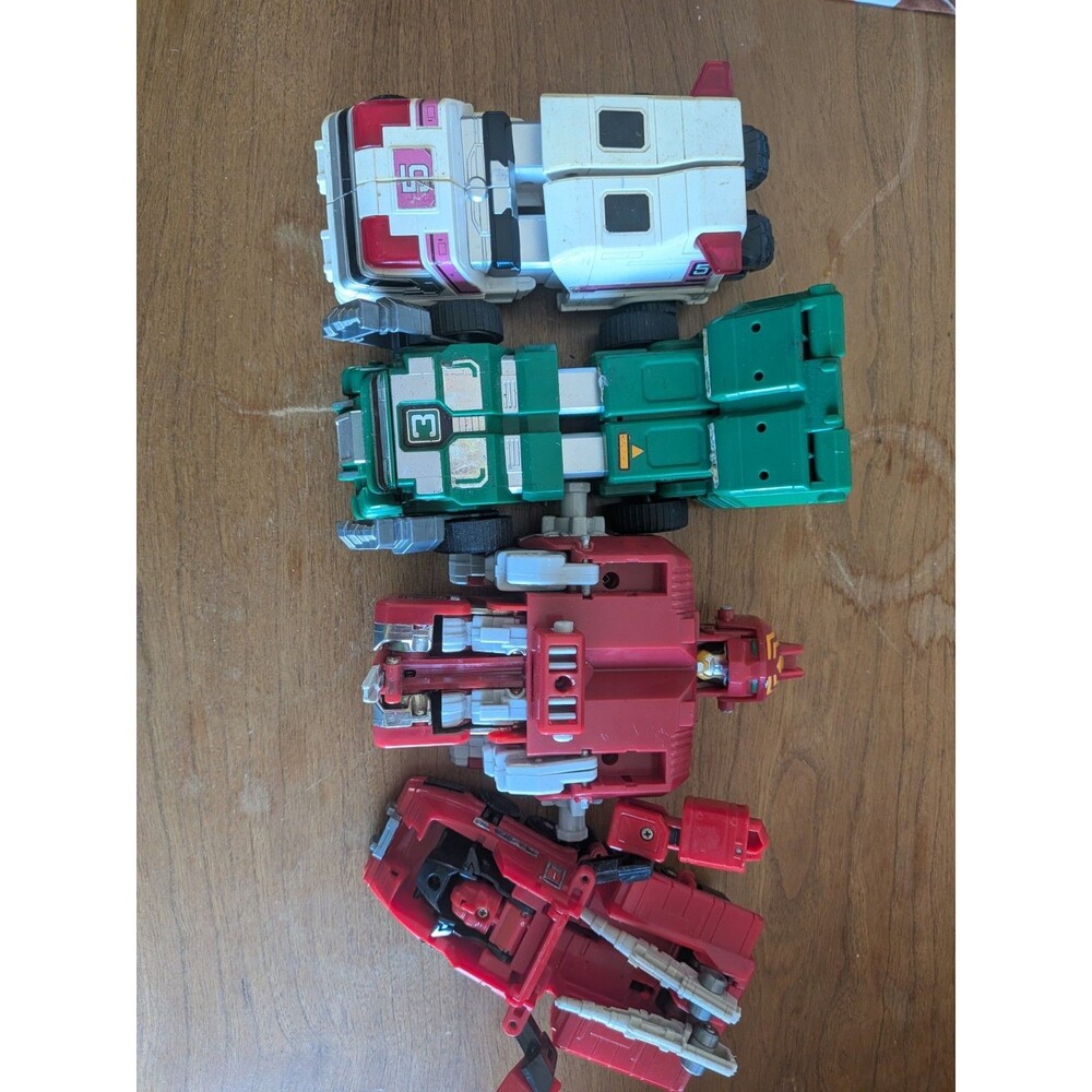 Transformers Rescue Bots Lot of 4 Transforming Vehicles Figures